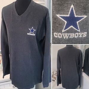 Cowboys V Neck Sweater
